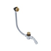 Excellent Hover syfon wannowy z napełnianiem czyszczony od góry miedź szczotkowana ARIN.3410CB