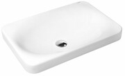 Oltens Kagera umywalka 60x42 cm nablatowa z powłoką SmartClean 40803000