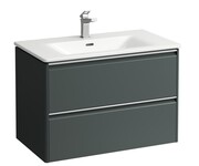 Laufen PALACE szafka z umywalką 80x45cm Traffic Grey H8607052661041