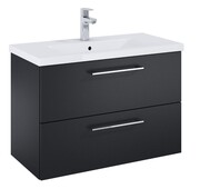 Roca Roma Compacto szafka 80x38x53 cm CZARNY MAT A857953532