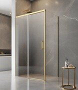 Radaway Idea Gold Kdj kabina 140x75cm lewa złoty połysk/szkło przejrzyste 387044-09-01L/387049-09-01R