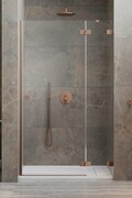 Radaway Essenza Pro Brushed Copper Dwj drzwi wnękowe 100cm prawe szczotkowana miedź 10099100-93-01R