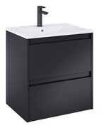 Roca Claudia szafka łazienkowa 60x45x63 CZARNY MAT A857794532