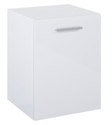 Roca Kwadro moduł boczny z drzwiami 40x38x53 cm BIAŁY POŁYSK A857974806