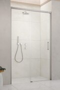 Radaway Idea DWJ Brushed Nickel drzwi wnękowe 125cm lewe szczotkowany nikiel 387023-91-01L