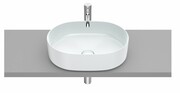 Roca FINECERAMIC umywalka nablatowa cienkościenna Round 50x37 perłowa A327520630