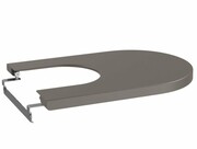 Roca Inspira Round pokrywa bidetowa wolnoopadająca Cafe A80652266B