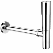 McAlpine Syfon umywalkowy rurowy chrom 203