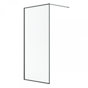Radaway Modo F II Black kabina Walk-in 80x201cm czarny mat/szkło przejrzyste 10409084-54-01