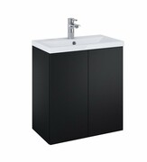 Elita Kido Set szafka z umywalką zestaw 60x67x35cm czarny mat RE020600117160/168097