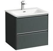 Laufen PALACE szafka z umywalką 60x45cm Traffic Grey H8607022661041