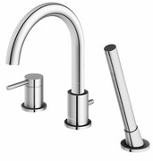 Kohlman Axel bateria wannowa 3-otworowa z obrotową wylewką chrom QB241A __ RABAT W KOSZYKU! __