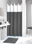 Sealskin Double grey zasłona prysznicowa tekstylna 180x200cm 233521314