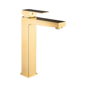 Oltens Gota bateria umywalkowa stojąca wysoka złoty połysk 32401800