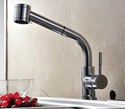 Blue Water Laura bateria kuchenna z wyciąganą wylewką chrom 5901730610475