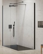New Trendy New Modus Black kabina Walk-In 120x100x200 cm przejrzyste EXK-1296