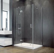 Besco Viva kabina prostokątna lewa 100x80x195cm przejrzyste VPL-100-195C