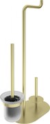 Deante SILIA Stojak na papier 3 funkcyjny złoty szczotkowany ADI_R732