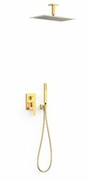 Tres Slim Exclusive zestaw prysznicowy złoty 20228003OR