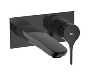 Roca INSIGNIA bateria umywalkowa podtynkowa ścienna Titanium Black EVERLUX-PVD A5A353ACN0