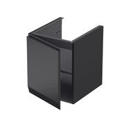 Oristo Brylant szafka niska lewa 40x50x45cm czarny mat OR36-SN1D-40-8-L