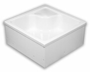 Schedpol Brodzik kwadratowy z siedziskiem Dante 80x80x41 3.032