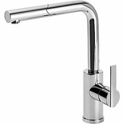 Tres Lex-Tres Bateria zlewozmywakowa stojąca Lex kolor chrom 181437