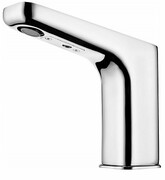 Deante Hiacynt bateria umywalkowa bezdotykowa bez regulacji temperatury zasilanie bateryjne 6xAA chrom BQH 028R