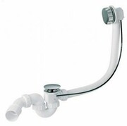 McAlpine syfon wannowy z korkiem automatyczntym pokrywa chrom HC31M-S2