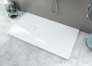 Sanplast Structure Mineral B-M/STRUCTURE brodzik prostokątny 80x120x1,5 cm biały 645-360-0350-01-010