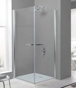 Sanplast kabina narożna kwadratowa KN2/PRIII-90 90x90x195 cm przejrzyste 600-073-0430-38-401