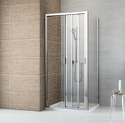 Radaway Evo DW+S kabina 100x75 szkło przejrzyste 335100-01-01/336075-01-01