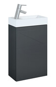 Elita Young Basic Set szafka z umywalką komplet 40x68x22cm Anthracite 166042