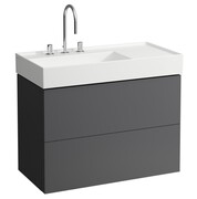 Laufen KARTELL szafka pod umywalkę 88x45cm szary łupek H4076180336421