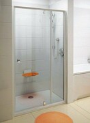 Ravak Drzwi prysznicowe obrotowe Pivot PDOP2-100 białe + chrom transparent 03GA0100Z1