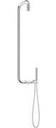 Deante Silia Deszczownica z baterią prysznicową chrom NQS_04XM