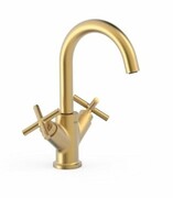 Tres MONTBLANC Bateria umywalkowa złoty mat 28310301OM