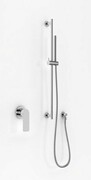 Kohlman Proxima zestaw prysznicowy na drążku chrom QW220PSP4 __ RABAT W KOSZYKU! __
