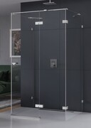 New Trendy Eventa kabina prysznicowa przyścienna 90x100x200 cm przejrzyste Prawa EXK-4582