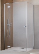 Radaway Fuenta Kdj kabina 120x75cm lewa chrom połysk szkło przejrzyste 1384042-01-01L/1384049-01-01