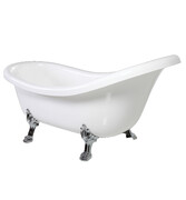 Omnires Atena Comfort M+ wanna 174x82cm wolnostojąca biała ATENA174BP ___ RABAT W KOSZYKU! ___