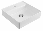Excellent Rima 2.0 Umywalka nablatowa 40x40 cm z otworem na baterie CEEX.4901.400.WH