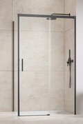 Radaway Idea Kdj Brushed GunMetal kabina 140x120cm prawa szczotkowany grafit 387044-92-01R/387054-92-01L
