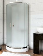 Sea Horse Stylio kabina przyścienna 80x100x190 cm Chinchila BK501XC+