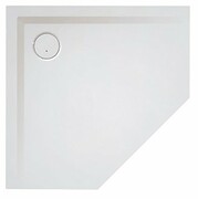 Sanplast Space Mineral brodzik pięciokątny z powłoką BPK-M/SPACE 100x100x1,5cm 645-290-0840-01-002