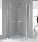 Sanplast kabina narożna półokrągła KP4/PRIII-100 100x100x195 cm przejrzyste 600-073-0640-38-401