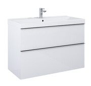 Elita Look szafka z umywalką 100x63x45cm biały mat 167598/145855