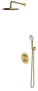 Omnires Y System prysznicowy podtynkowy termostatyczny mosiądz szczotkowany SYSYT05BSB