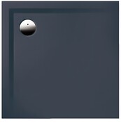 Sanplast Space Mineral B-M/SPACE brodzik kwadratowy 100x100x1,5 cm szary łupek 645-290-0041-51-000