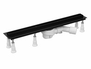 Schedpol Schedline Slight Line Black odpływ liniowy z maskownicą 60x3,5cm SOLBPL-60035